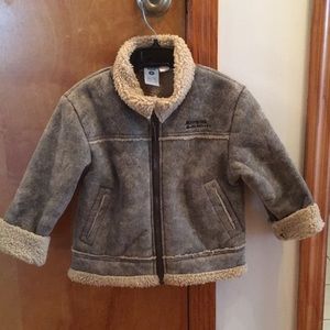 Boys Pumpkin Patch Sherpa lined Jacket